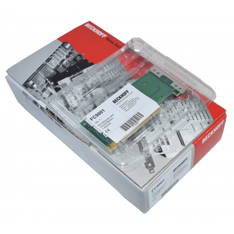 BECKHOFF FC9001 PCI Ethernet card 10/100 Mbits Neu