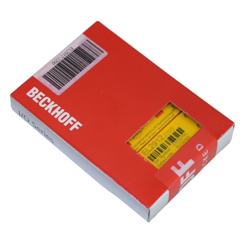Beckhoff EL2912 2200 EtherCAT-Klemme 2-Kanal-Digital-Ausgang EL2912-2200 New sealed