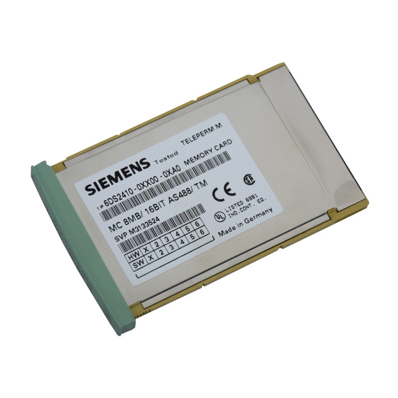 Siemens 6DS2410-0XX00-0XA0 Teleperm Memory Card MC 8MB 6DS2410 0XX00 0XA0