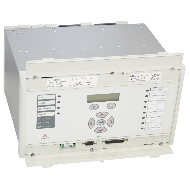 Areva MiCON P343 P343111E2M0060C Generator Protection relay