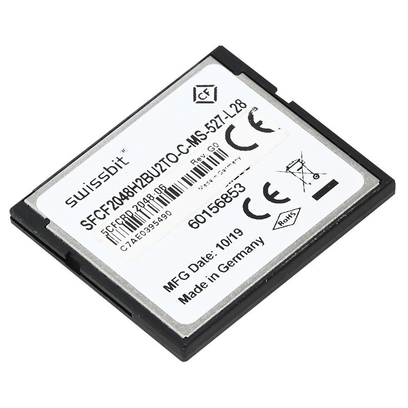 Swissbit SFCF2048H2BU2TO-C-MS-527-L28 Compact Flash Card