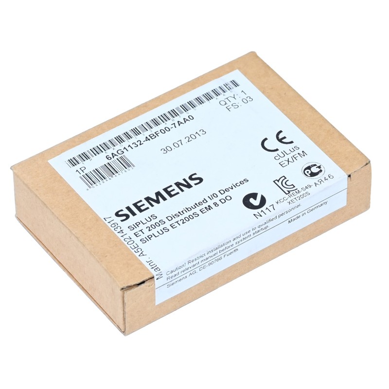 Siemens 6AG1132-4BF00-7AA0 6AG1 132-4BF00-7AA0 Siplus ET 200S New sealed