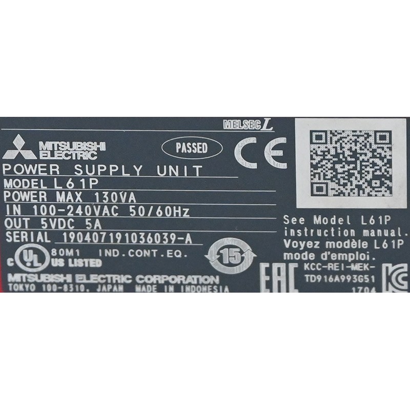 Modulo Processore PLC Mitsubishi L61P-CM - Nuovo, Modello L61P-CM - Foto 4