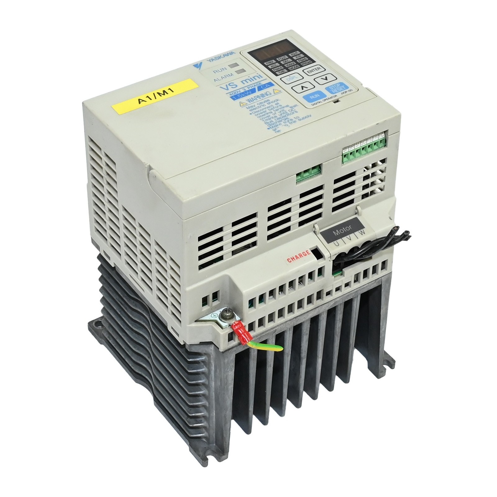 YASKAWA VS Mini J7 Inverter CIMR-J7AA20P4 #103753 in Warehouse