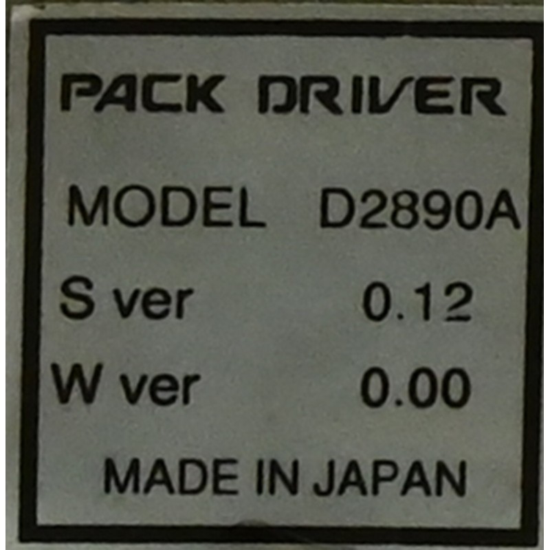 Pack Driver D2890A Stepper Motor Controller Pack Driver D2890A Stepper Motor Controller