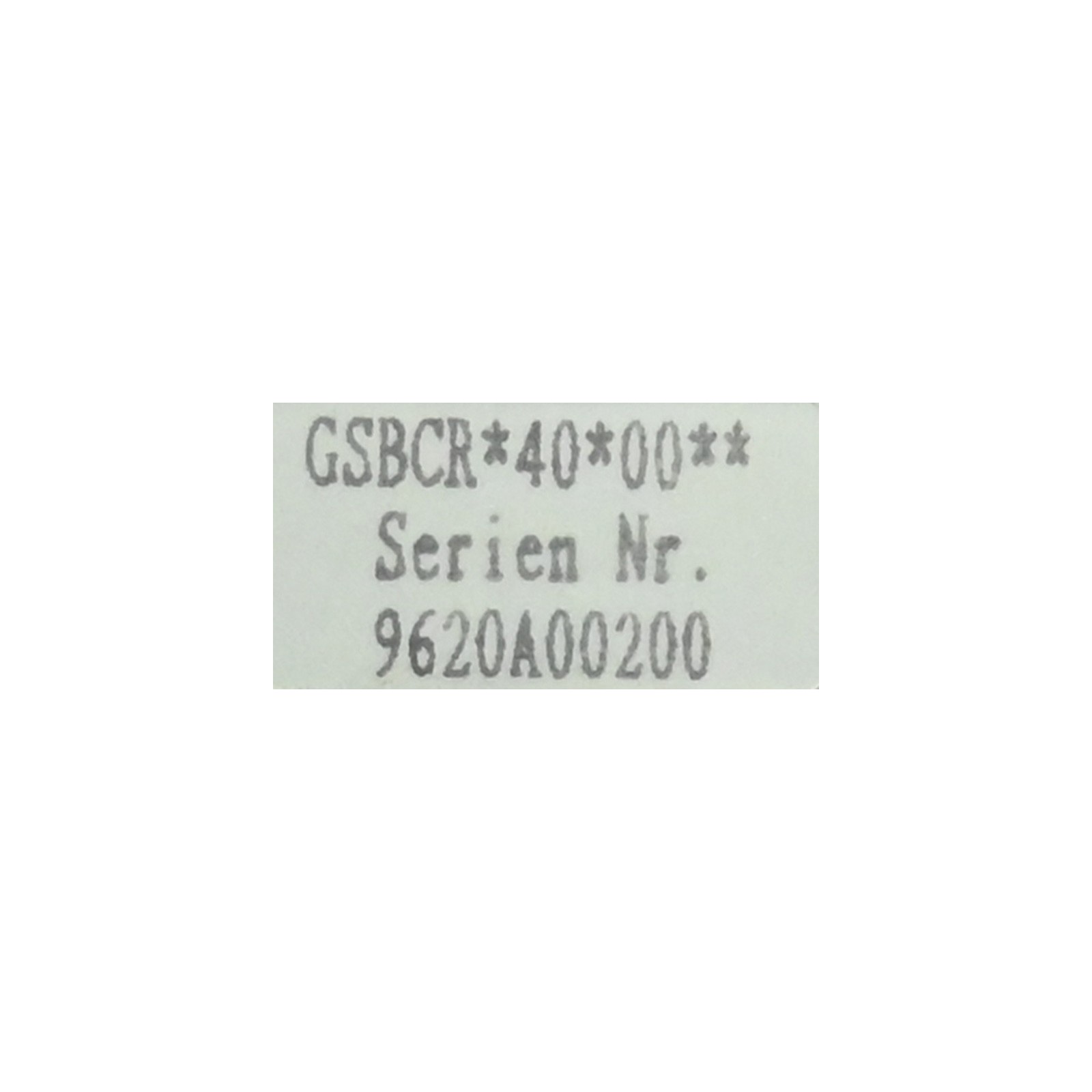 EAE GSBCR*40*00** GSBCR4000 Input Output Module