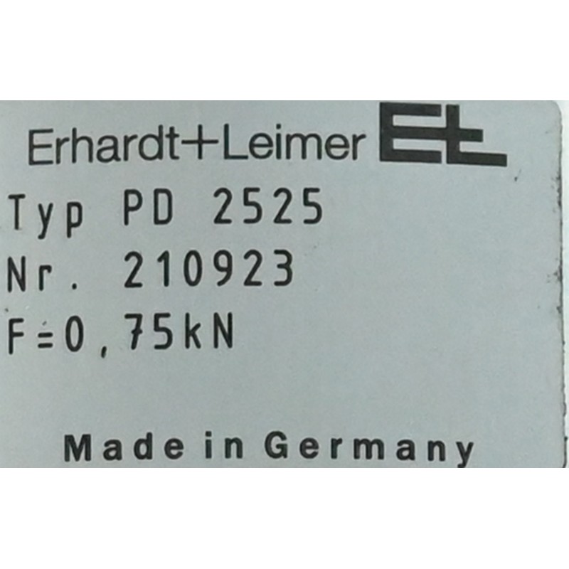 Erhardt+Leimer PD 2525 210923 Flange load cell