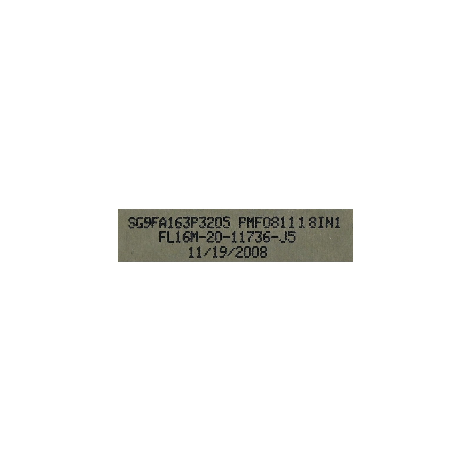 Smart Modular Technologies FL16M-20-11736-J5 Linear Flash