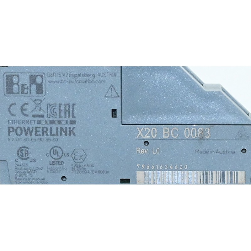 B&R X20 BC 0083 X20BC0083