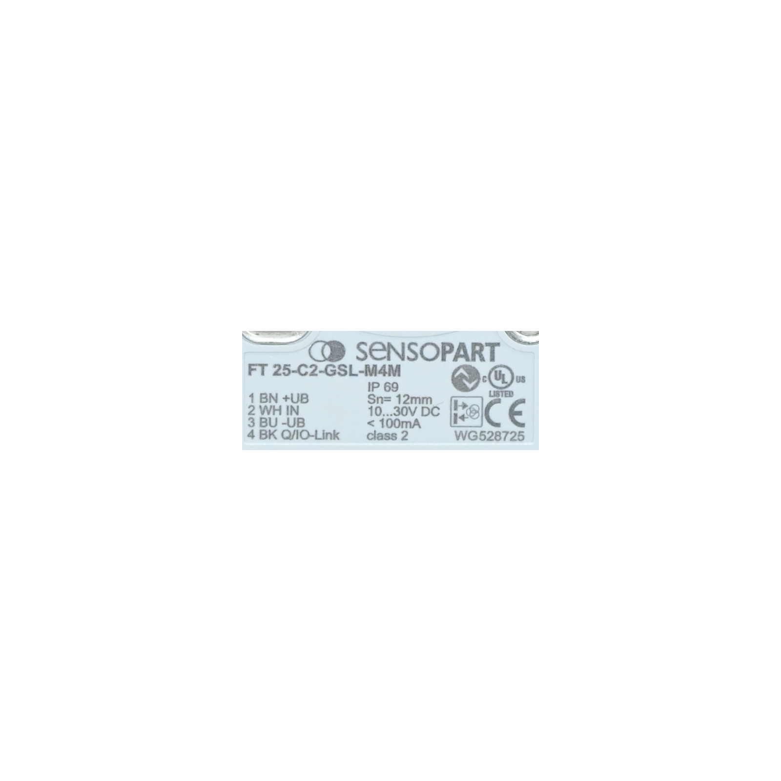 Sensopart FT 25-C2-GSL-M4M RGB color sensor with IO-Link Nieuw