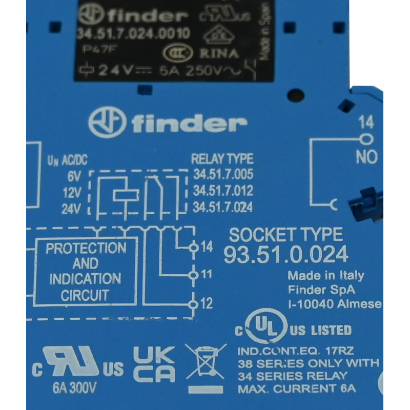 Finder Finder 93.51.0.024 Relay Socket