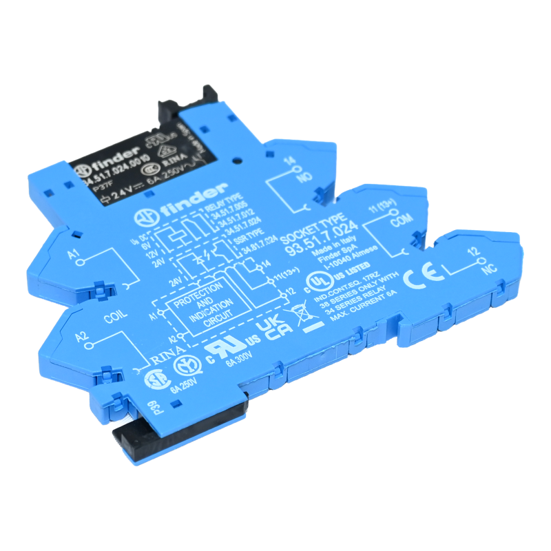 Finder 93.51.7.024 Relay Socket