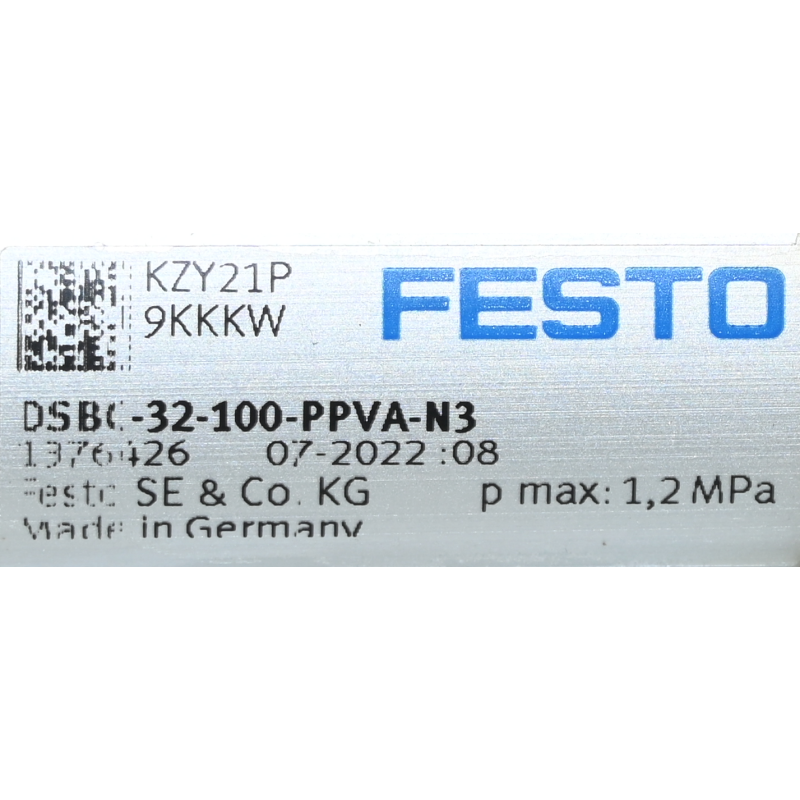 Festo DSBC-32-100-PPVA-N3 1376426 ISO cylinder