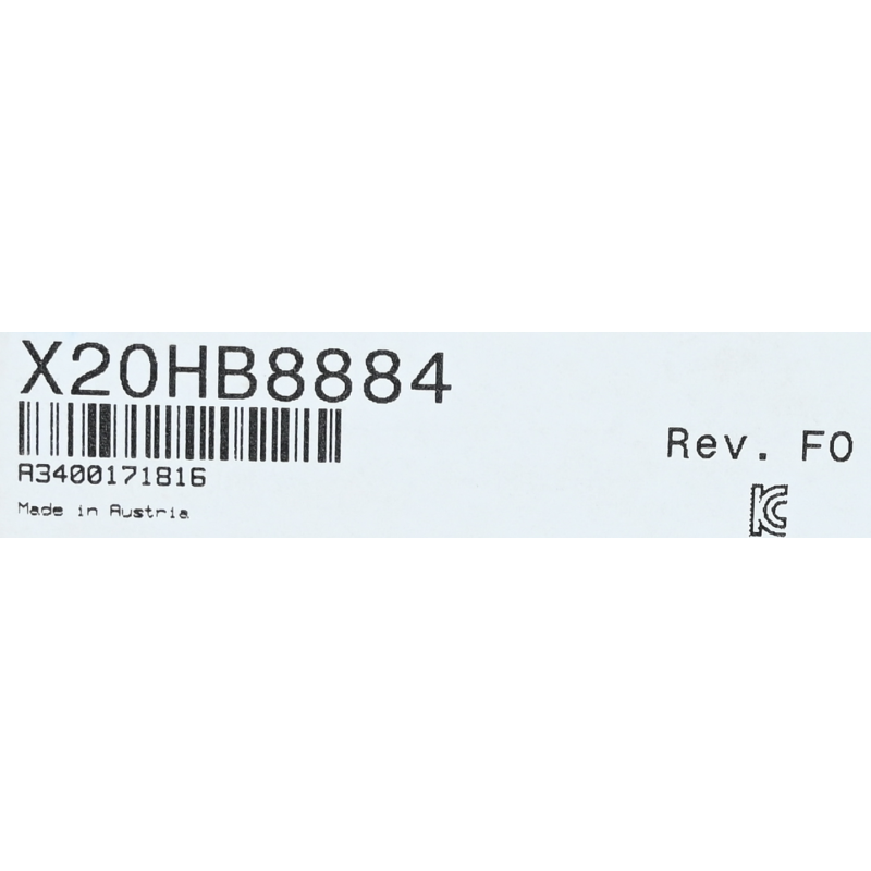 B&R X20HB8884 X20 HB 8884 POWERLINK Compact Link Selector New