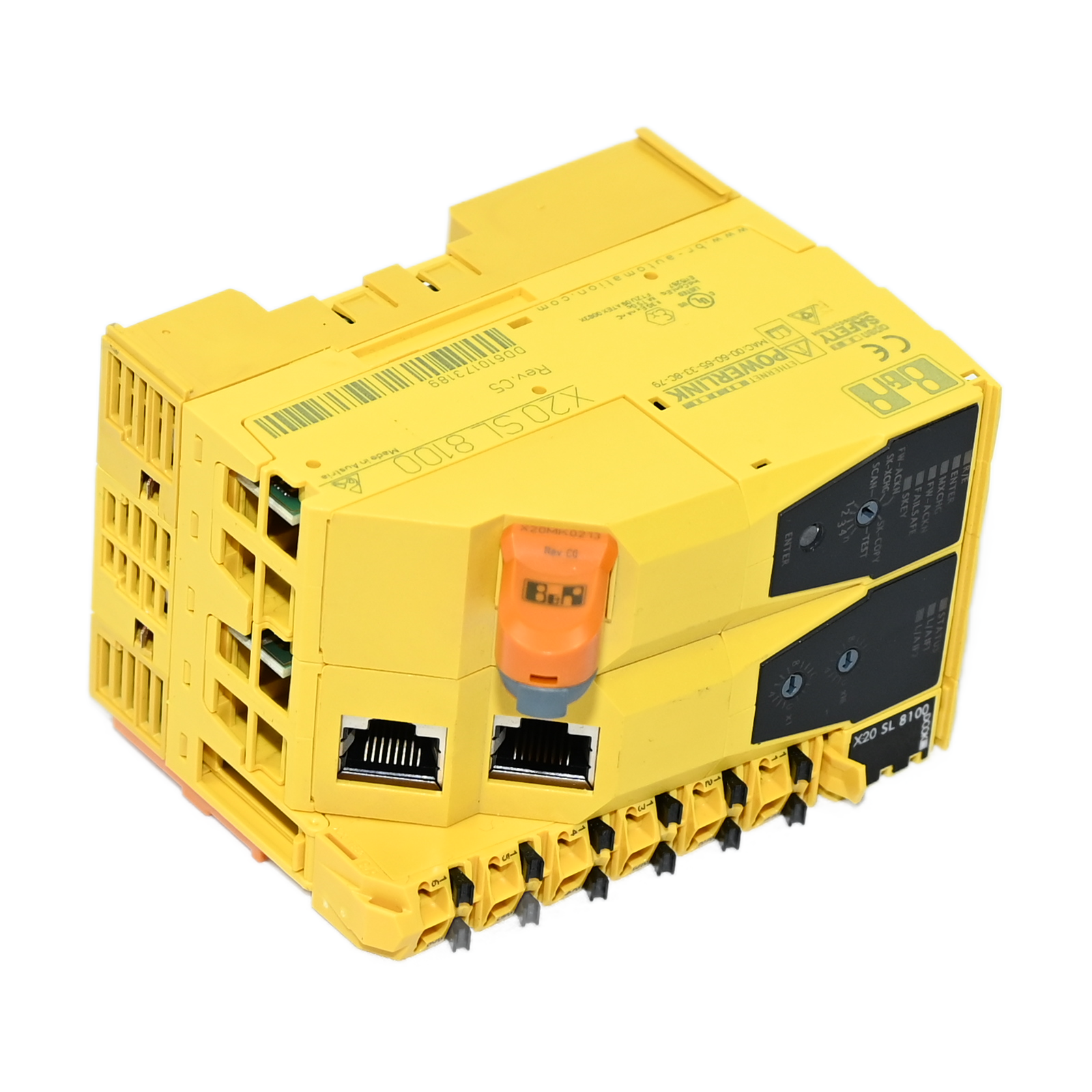 B&R X20SL8100 X20 SL 8100 Safety Link Module