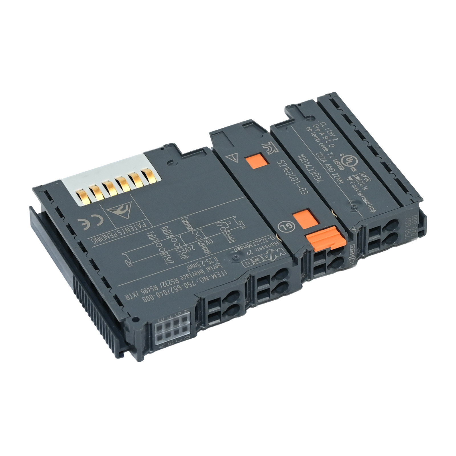Wago Serial Module Wago 750-652/040-000 RS-232/485 Serial Interface