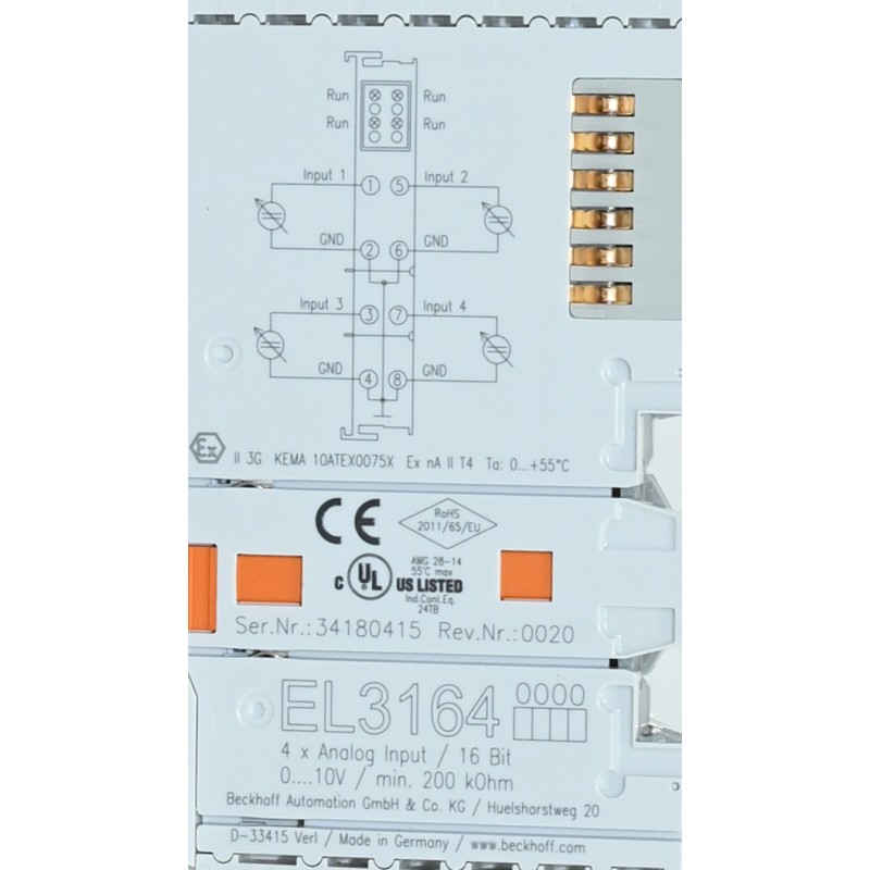 Beckhoff 4-Channel Analog Input