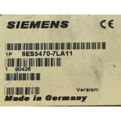 Siemens 6ES5470-7LA11 Simatic S5 6ES5 470-7LA11 Analog Output Module ...